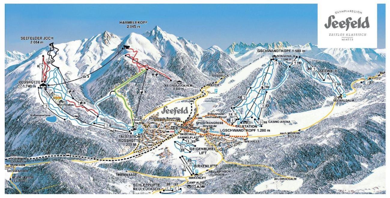 Relax Seefeld Apartman Зеефельд в Тироле Экстерьер фото